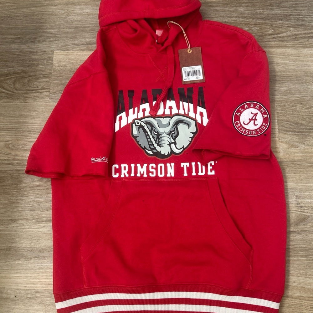 Mitchell & Ness Alabama Crimson Tide Red Hoodie